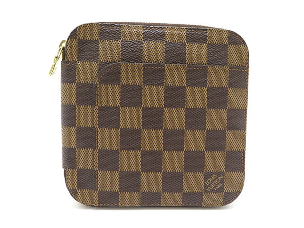 LOUIS VUITTON Wallet Organizer Olaf Damier